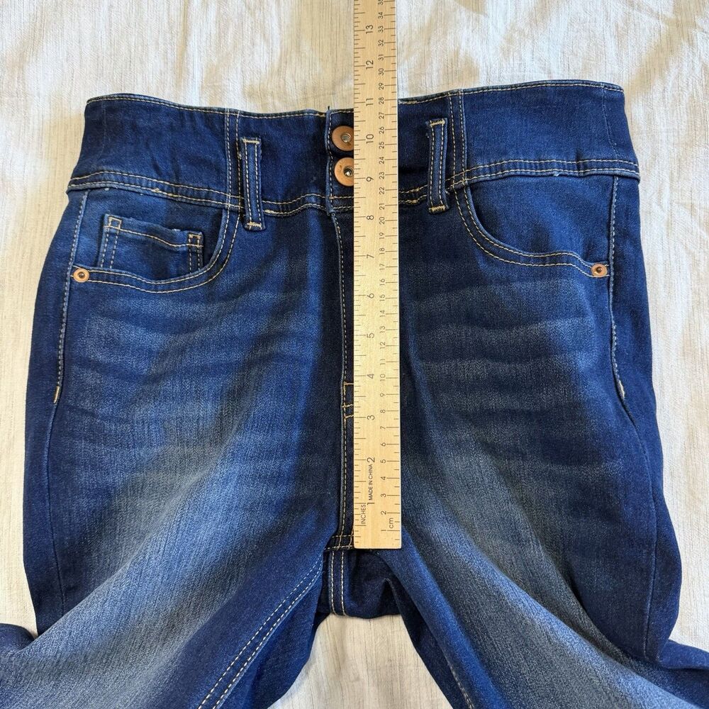 NOBO No Boundaries Juniors Size 9 Corset Skinny Jeans Cropped Cuffed - Picture 16 of 16
